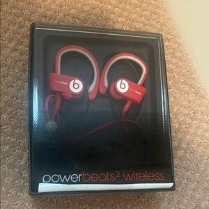 Powerbeats2 Wireless Earphones - Red